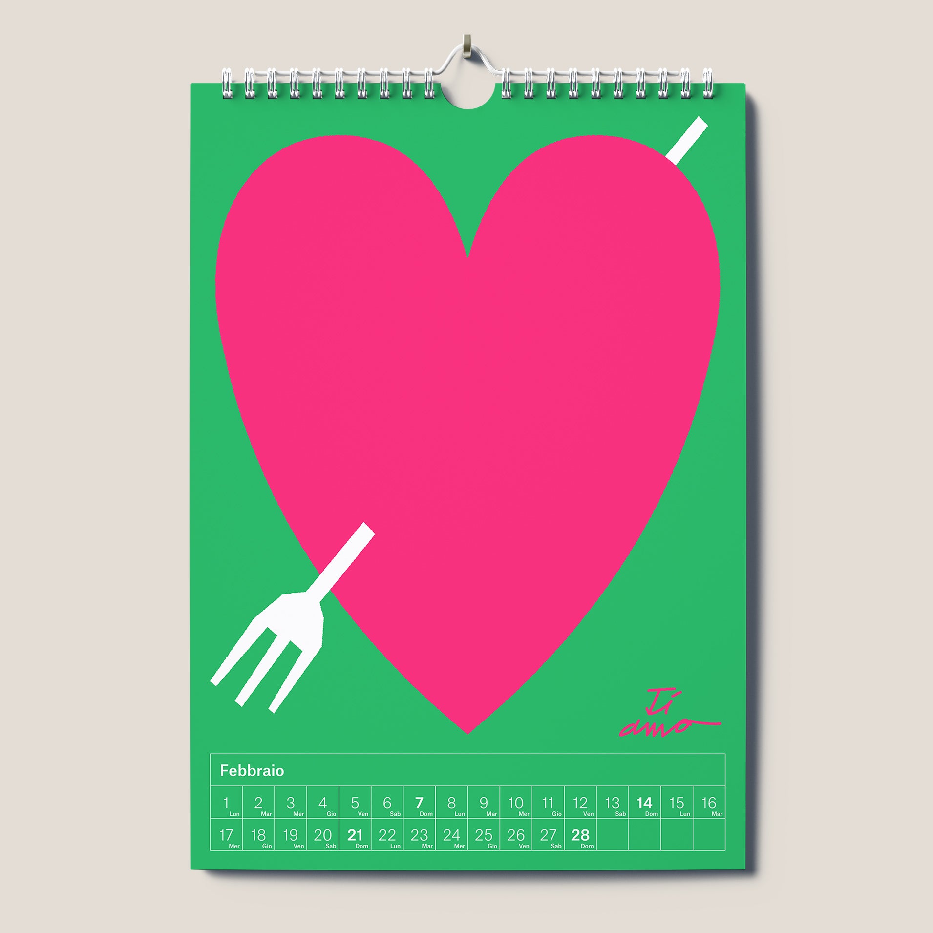Calendario Splendido 2027