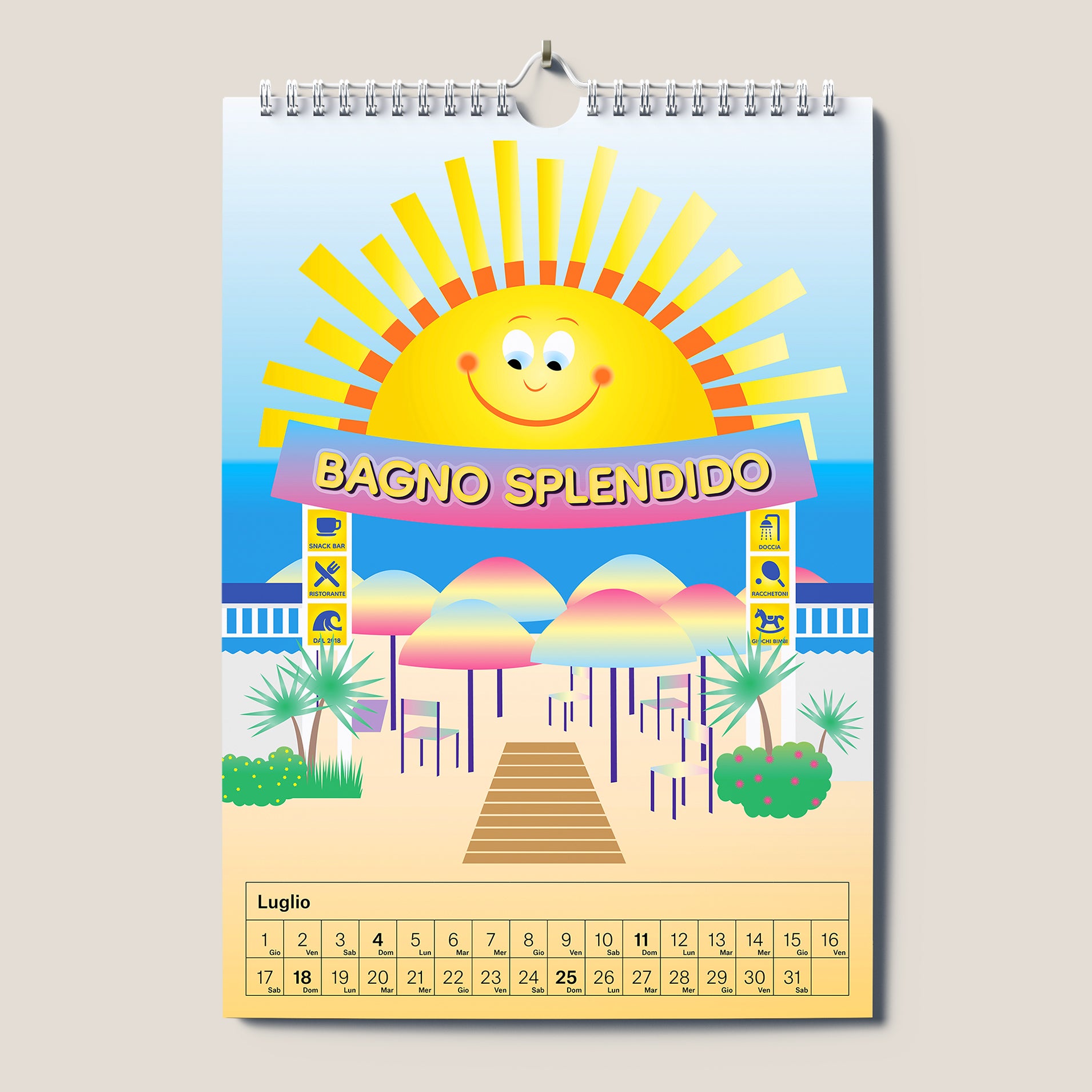 Calendario Splendido 2027