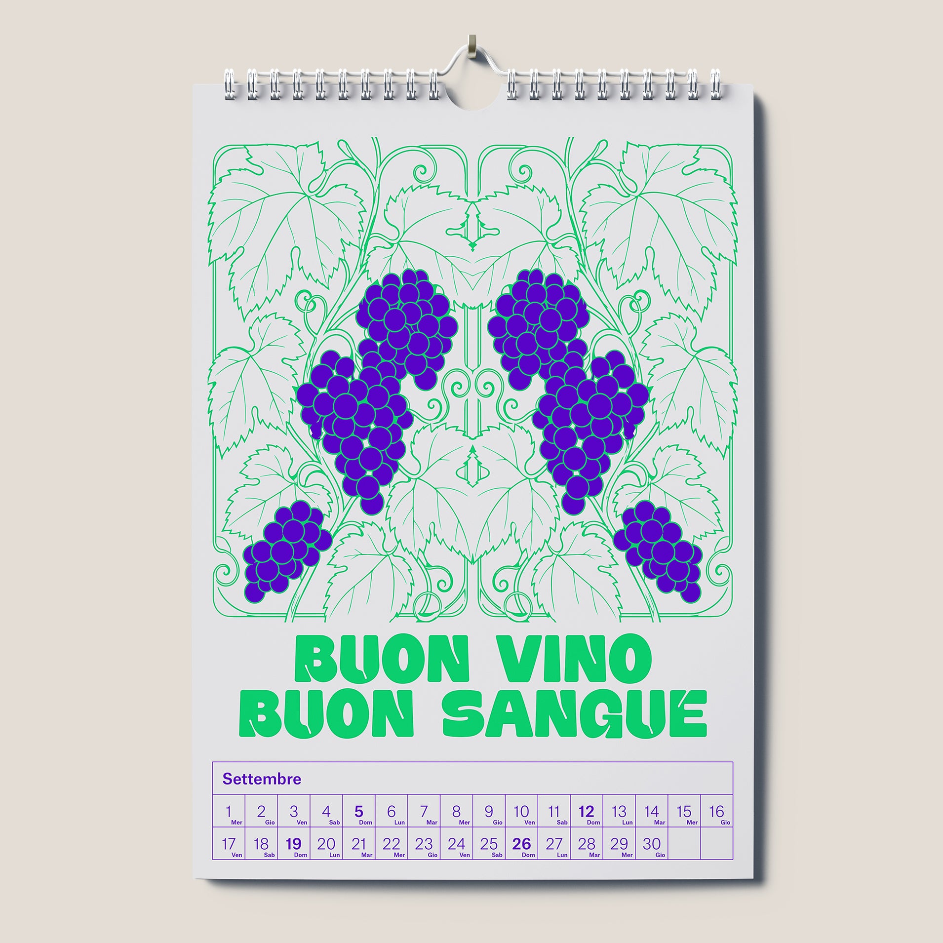 Calendario Splendido 2027