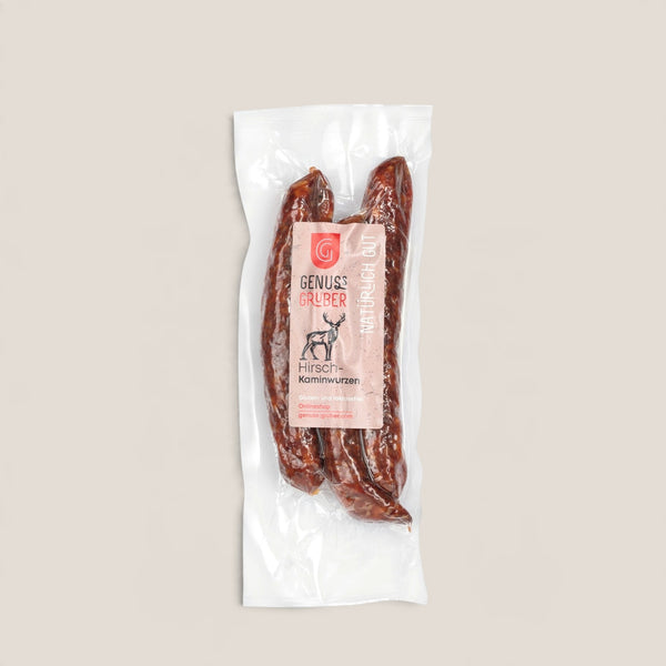 Hirsch-Kaminwurzen